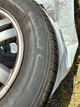 ALU disky Hyundai R16 a 4ks gumy 215/65 R16 98H - 4