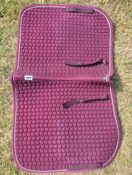 Vínová eskadron cotton podsedlová dečka - 4