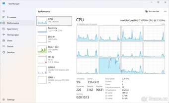 Herní Asus FX504GM i7/32GB/GTX1060 - nová baterie - 4