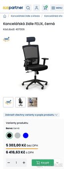 kancelářská židle Felix - 4