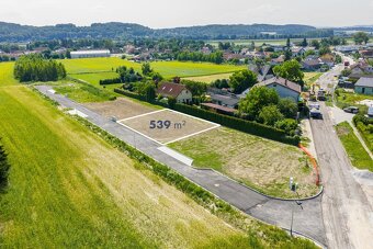 Prodej stavebního pozemku 539 m², Roudné - České Budějovice - 4