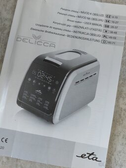 Domácí pekárna Eta Delicca - 4