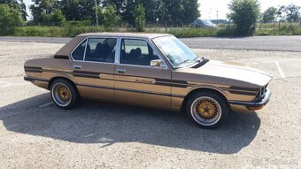 BMW 525, e12, r.v. 10/1980, zlatá, design ALPINA - 4