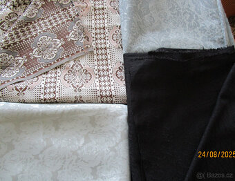 Predám látky na šitie, pre deti, retro.... - - 4