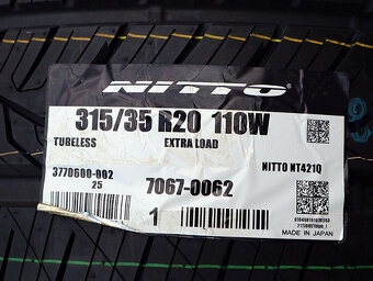 4x 315/35R20 NITTO – LETNÍ – NOVÉ – BMW X5 X5M X6 X6M - 4