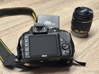 Digitální zrcadlovka Nikon D3300 + objektiv TOP STAV - 4