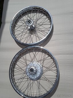 Nová kola Jawa Pérak 150mm , výplet, ráfky, vycentrováno - 4