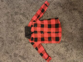 Flanelová bunda a kabátek - 4