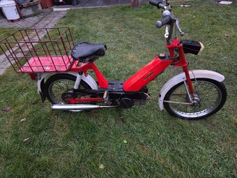 Babetta 207 s kartičkou, červená, původní, úzká řídítka 7. - 4