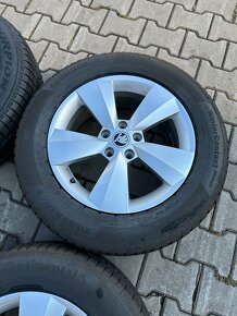 Komplet alu Škoda Kodiaq 5x112r17+215/65r17 zimní - 4