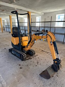 Minibagr Hyundai HX10a 2020 2x lzice 1 tuna - 4