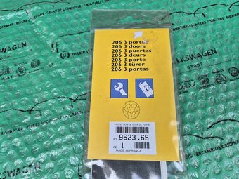 ozdobné a ochranné polepy prahů Peugeot 206 3-dvéřový 962365 - 4