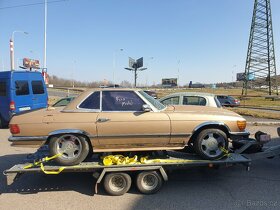 Mercedes SL 500 rok 1985 na renovaci - 4