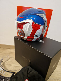 Helma na moto Captain America - 4