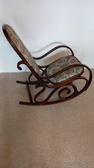 Staré houpací křeslo Thonet - 4