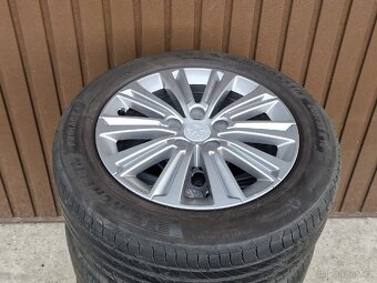 205/55/16 Letní alu kola Peugeot 5x108. - 4
