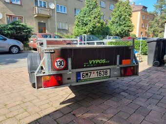 Prodám přívěsný nákladní vozík VEZEKO - 4
