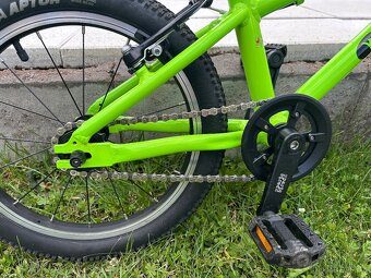 KUBIKES - dětské kolo 16L MTB zelená - 4