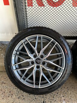 Alu kola MSW 50 8.Jx18 5x112+ Zimní pneu NEXEN 225x50/R18 - 4