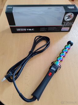 Gamma Piú - Rainbow antistatic iron bubble kulma na vlasy - 4