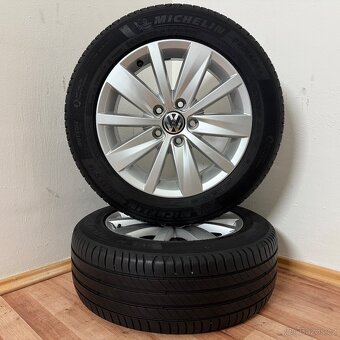 VW SHARAN II 5x112 R16 ET45+LETNÍ 205/60R16 5/4mm - 4