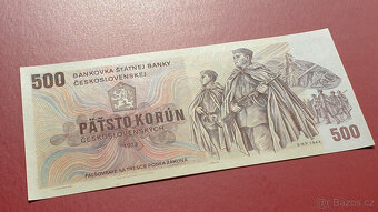 500 korun 1973 Československo UNC - 4