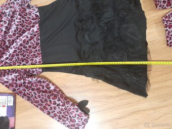 Dívčí karnevalový kostým Leopard. - 4