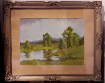 Obrazy - z pozůstalosti ak.malíř Antonín Kouba - 4