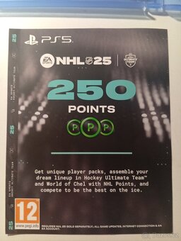 Prodám NHL 25 na ps 5 - 4
