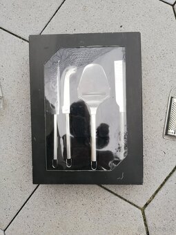 Škrabka, struhatko, nože - sada -stainless steel - 4