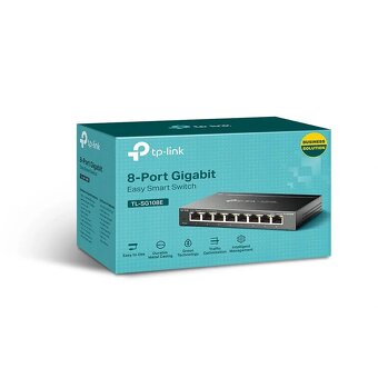 switch TP-Link TL-SG108E - nové - 4
