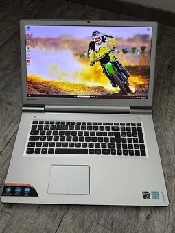 Velký herní NT Lenovo 17.3” – TOP STAV- i7/SSD+HDD/GTX - 4