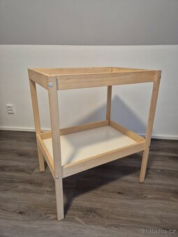 Dětská postýlka IKEA SUNDVIK + přebalovací pult IKEA SNIGLAR - 4