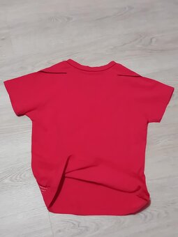 ČERVENÉ TRIČKO S VÝSTŘIHEM - vel.S/M / zn.Vivian - 4