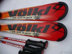 86. Lyže VOLKL - 130 cm + boty SALOMON 37,5 eu + Hole - set - 4