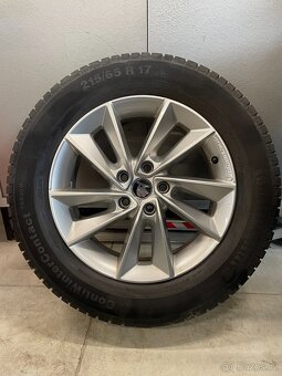 Originální kola Škoda Kodiaq 5x112R17 ZIMNÍ č.F130 - 4