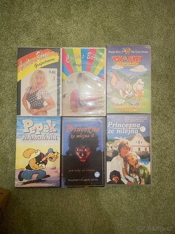 VHS videokazety a kazety do rádia - 4
