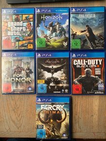Playstation4 (PS4) hry. VÝMĚNA nebo prodej - nabídněte - 4