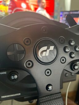 Thrustmaster T300RS GT volant + pedály – TOP stav - 4