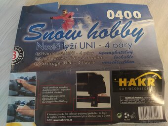 Nosič lyží HAKR UNI - 4