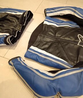 Alpinestars Octane-Pánská kožená moto kombinéza - 4