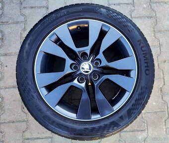 Alu kola originál Škoda Yeti, Octavia Scout 5x112 R17 - 4