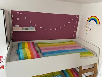 Prodám designovou patrovou dětskou postel českého výrobce De - 4