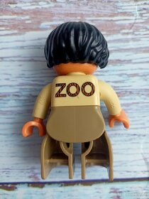 Lego Duplo figurky Bořek stavitel a ZOO ošetřovatelka - 4