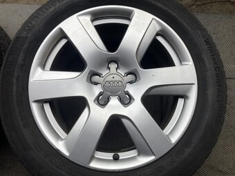 Alu kola AUDI A6 C7 17" 5x112 zimní CONTINENTAL 225/55/17 - 4