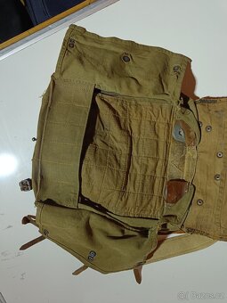 Vojenský batoh německé armády. Tele. Wehrmacht 1939 - 4