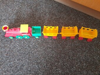 Retro plastový vláček - 4