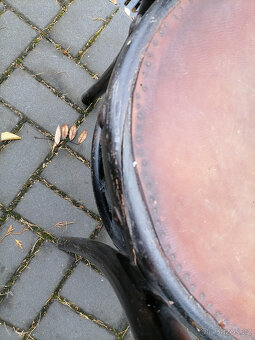 starožitná židle tonet fischel czechoslovakia - 4