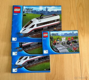 Prodám Lego city 60051 vysokorychlostní osobní vlak - 4