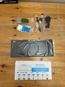 Vodní blok+backplate Alphacool Radeon RX 6800/6800XT/6900XT - 4